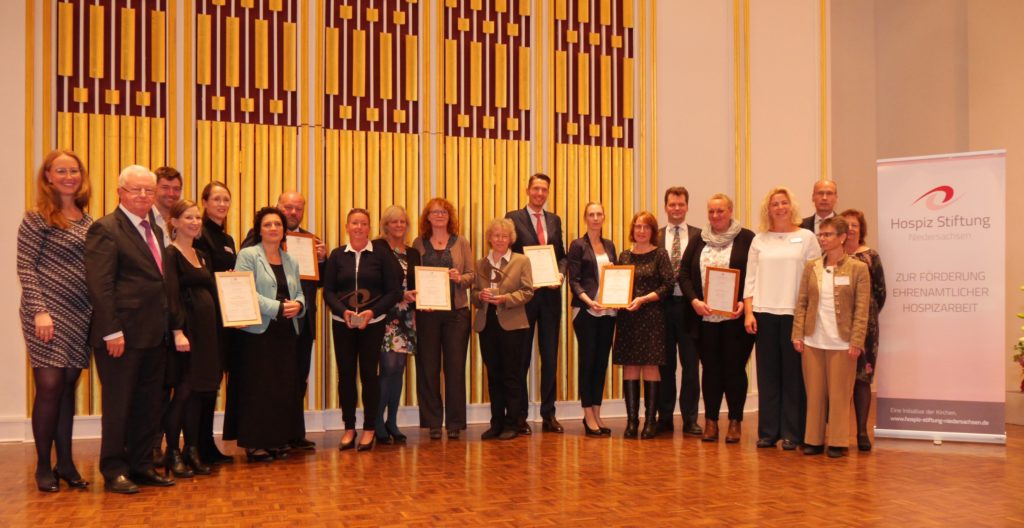 Die Preisträger des Hospiz Preises 2018